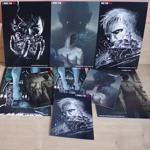 L’OMBRE D’UN ANGE | format Poche + impressions illustrations