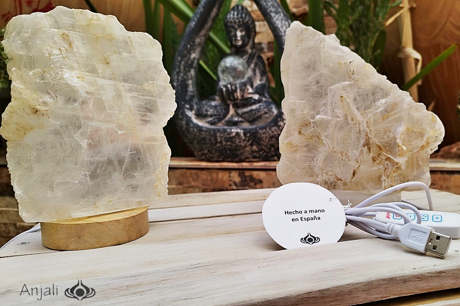 Lamparas de selenita