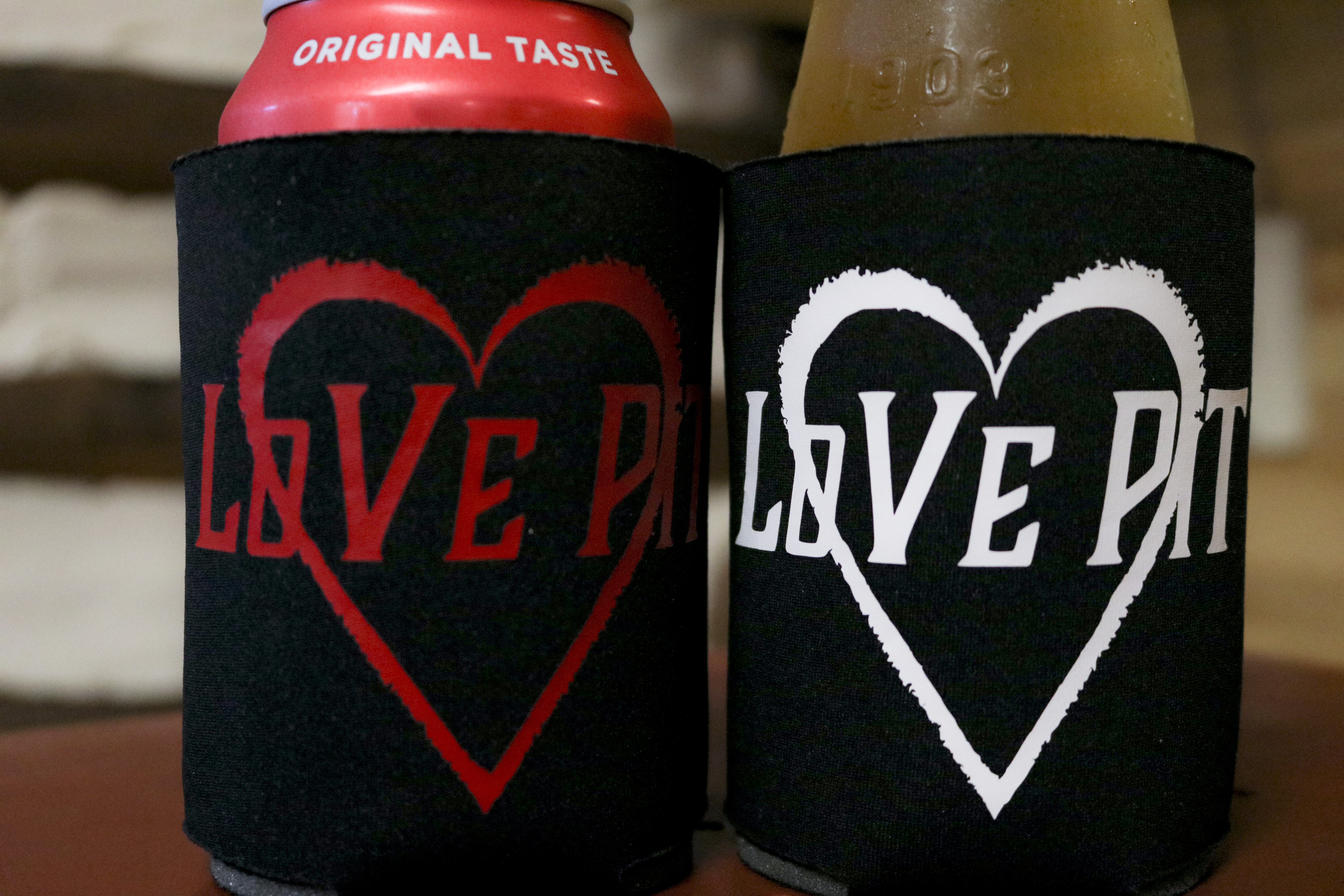 Love Pit Koozie