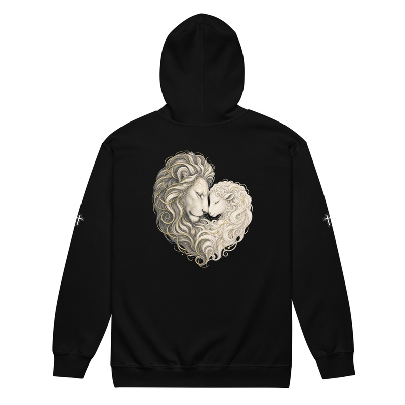 The Lion & the Lamb Unisex Faith Zip Hoodie
