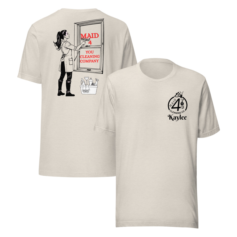 Maid 4 You Cleaning Company Unisex T-shirt