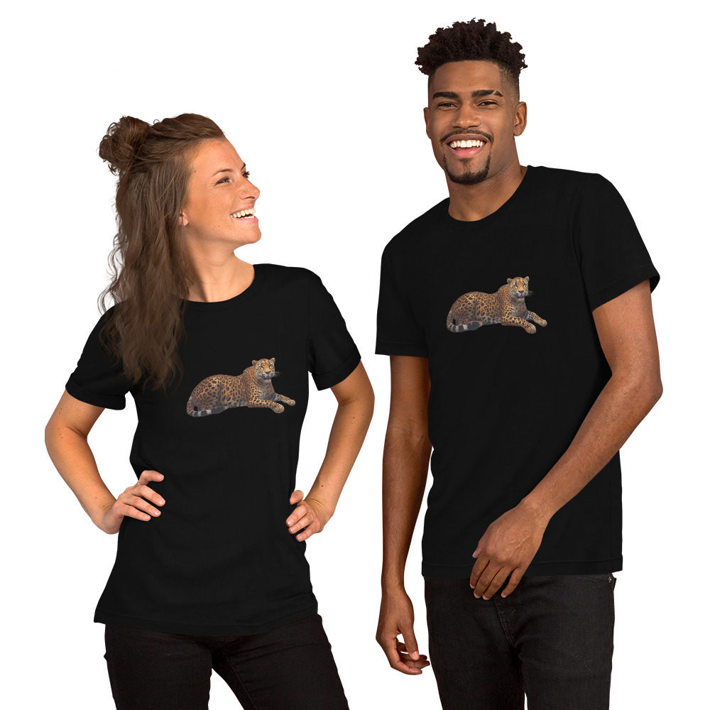 Black Cheetah Unisex T-shirt