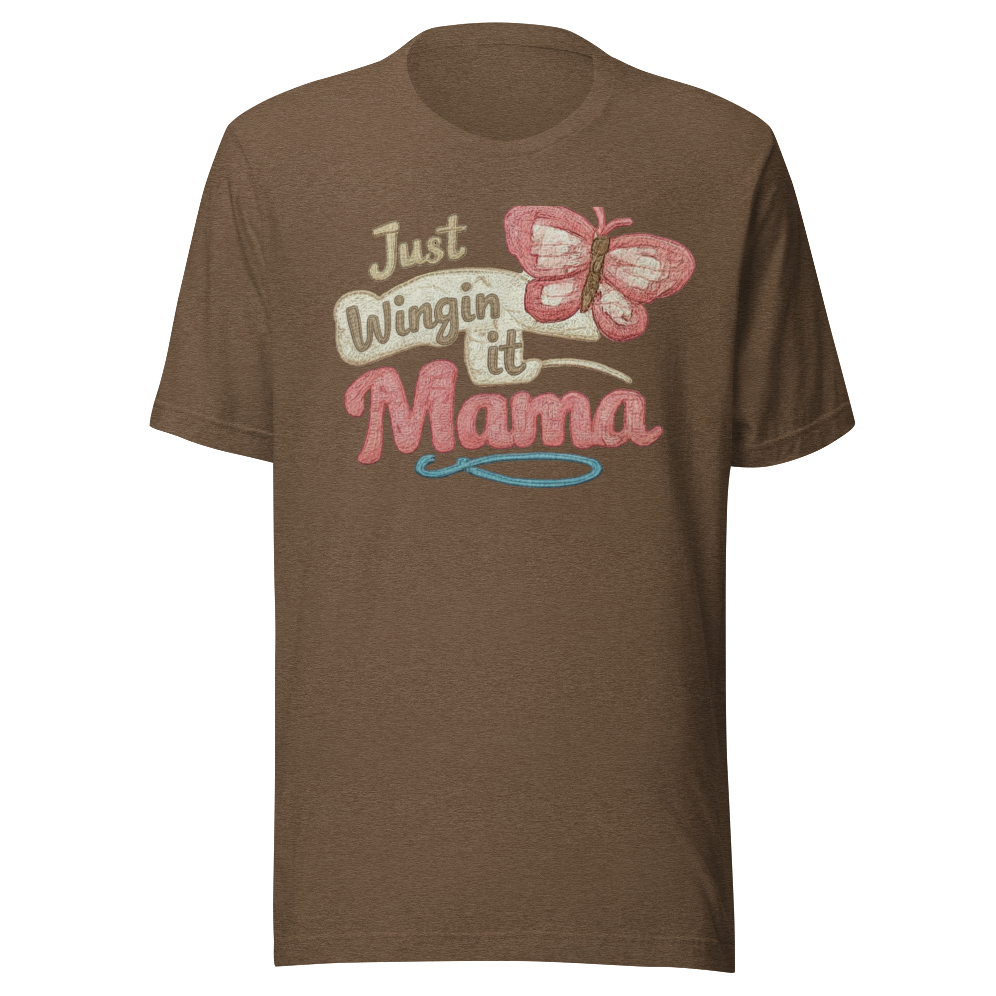 Comfortable Just Wingin it Mama Graphic T-shirt 