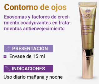 Crema Contorno de Ojos con Factores de Crecimiento