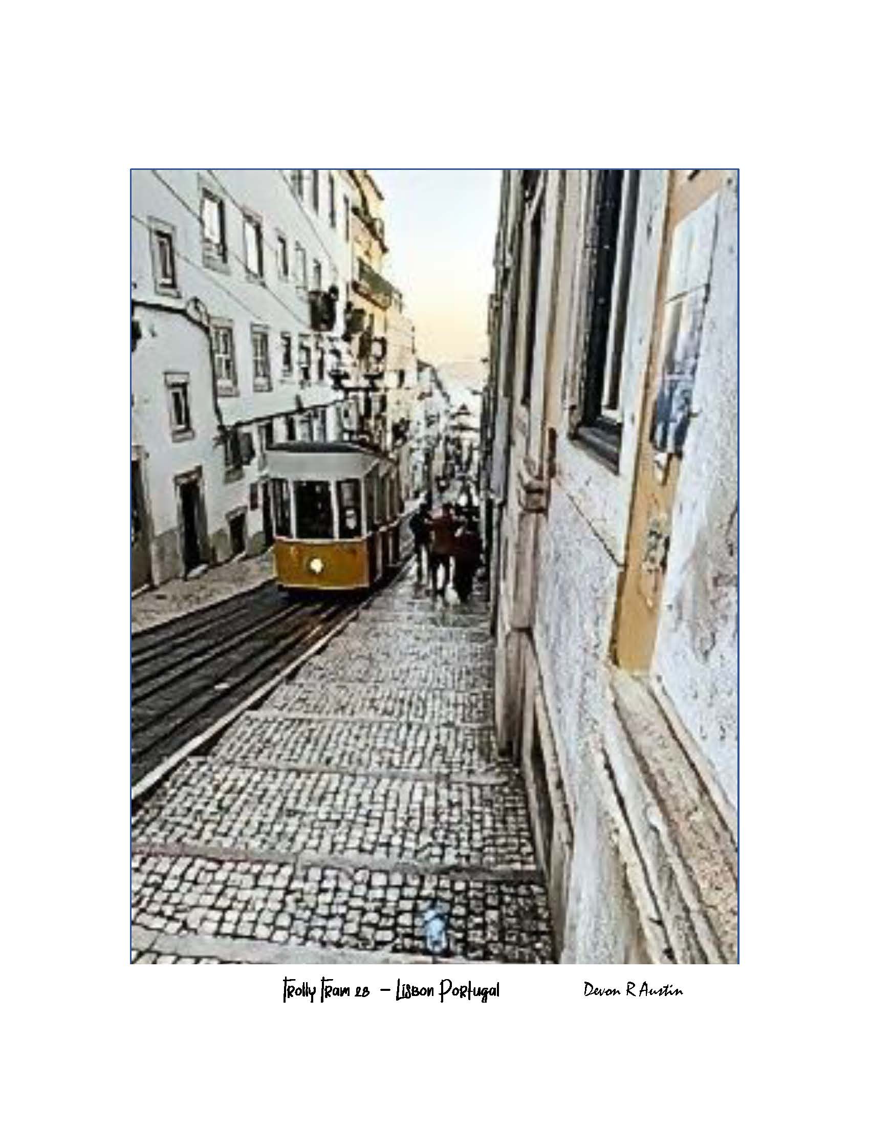 Trolly Tram 28, Lisbon Portugal