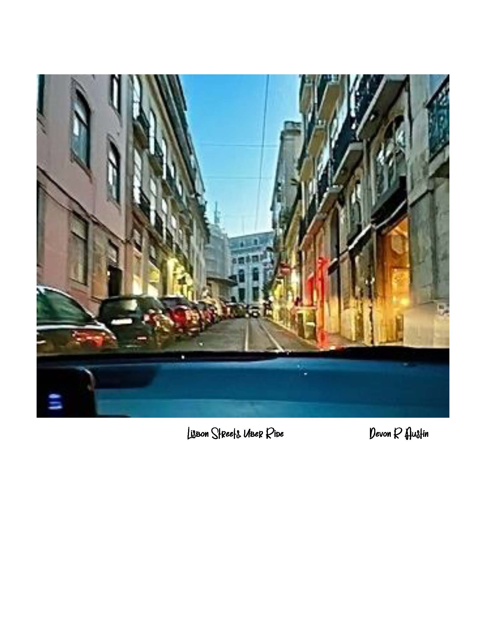 Lisbon Streets, Uber Ride