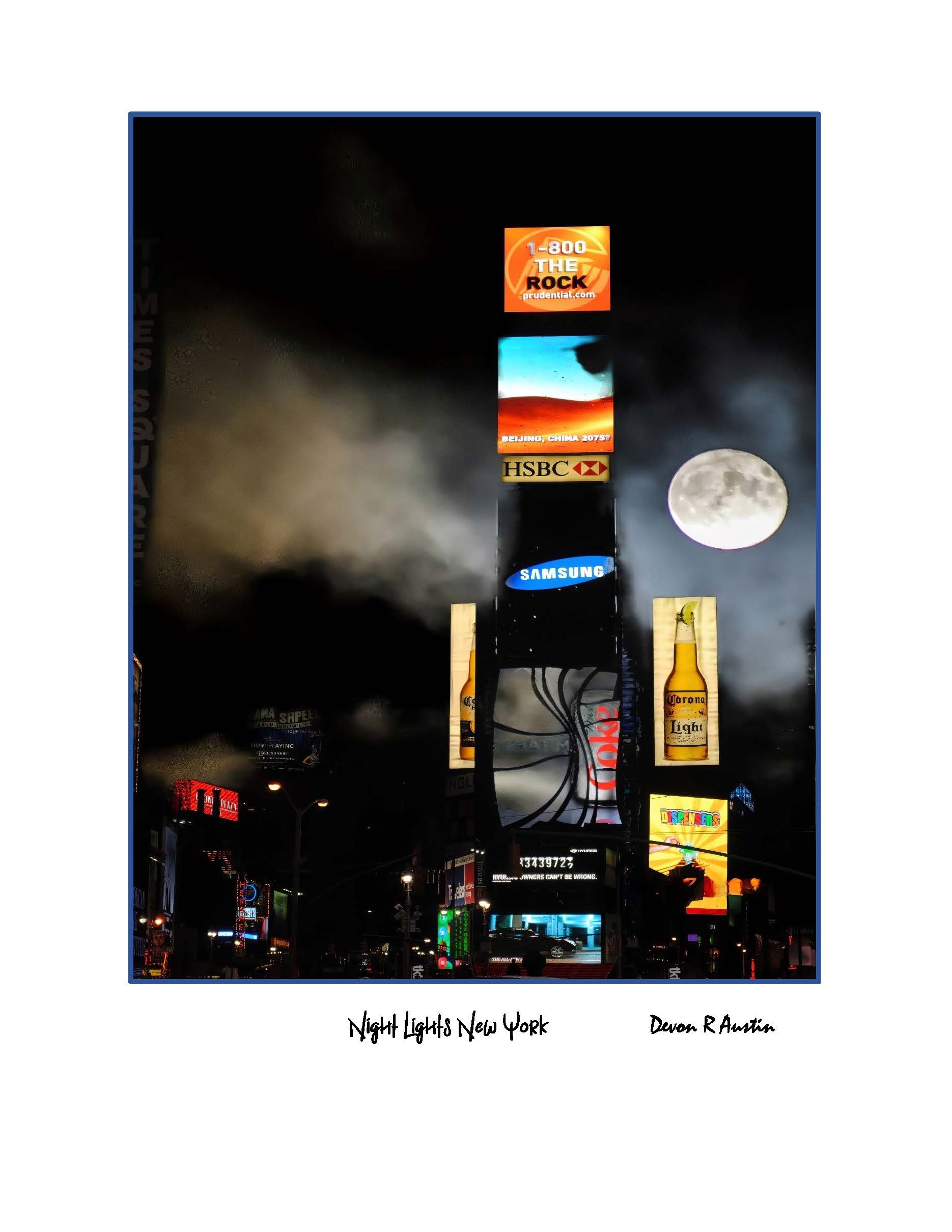 Night Lights New York 