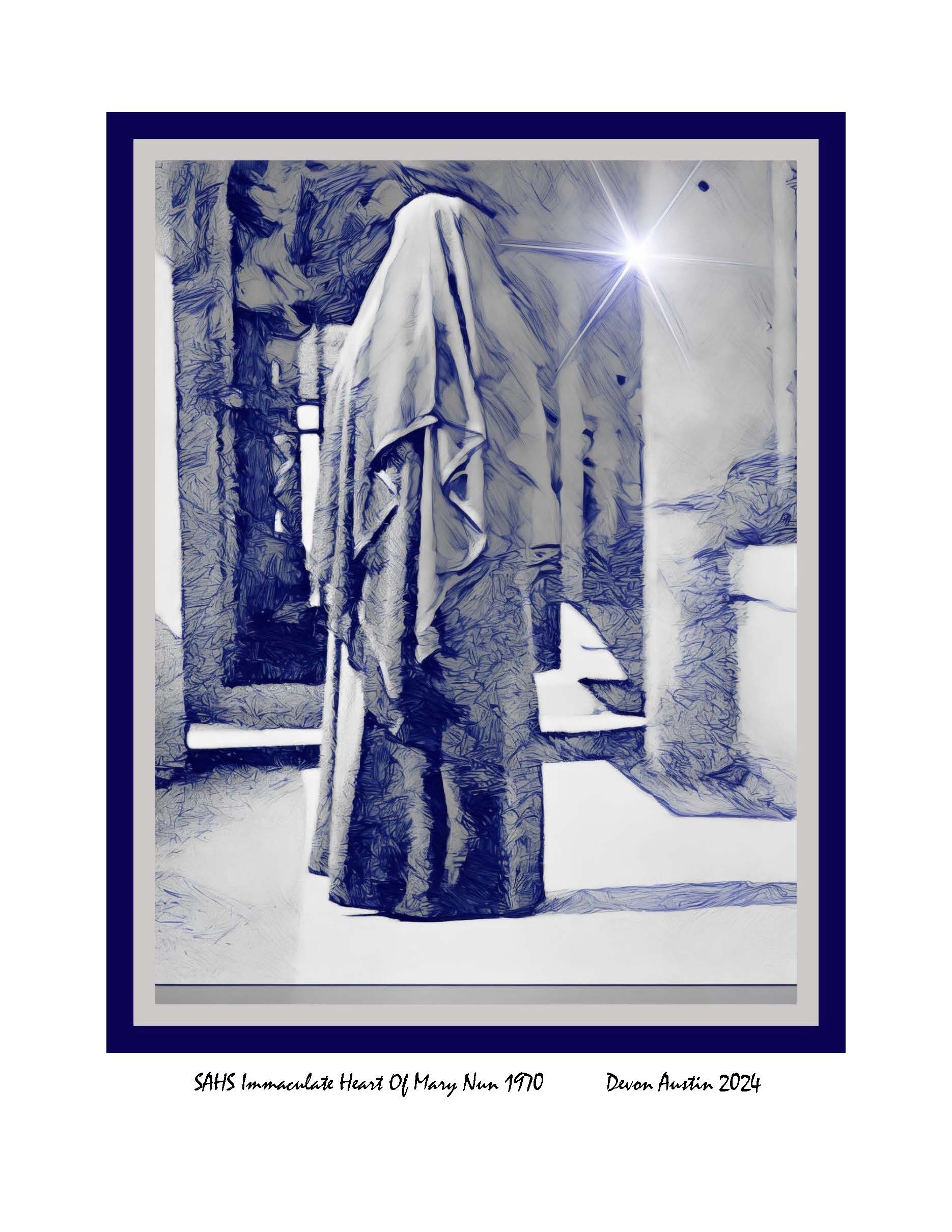  SAHS Immaculate Heart Of Mary Nun 1970