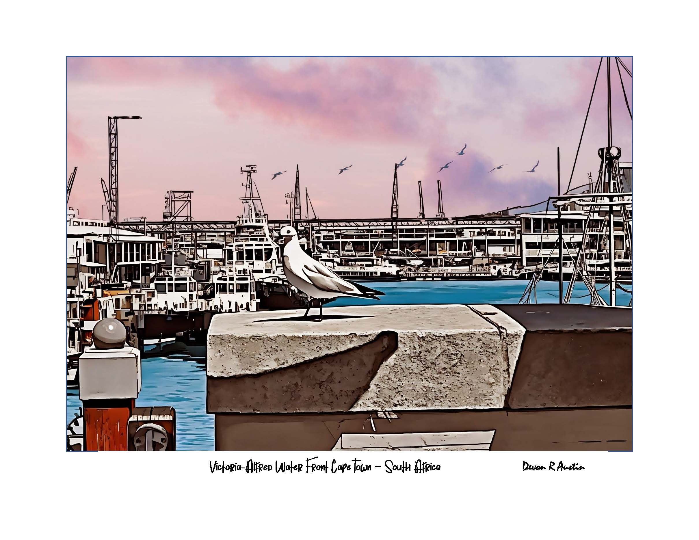 Victoria-Alfred Water Front Cape Town South Africa