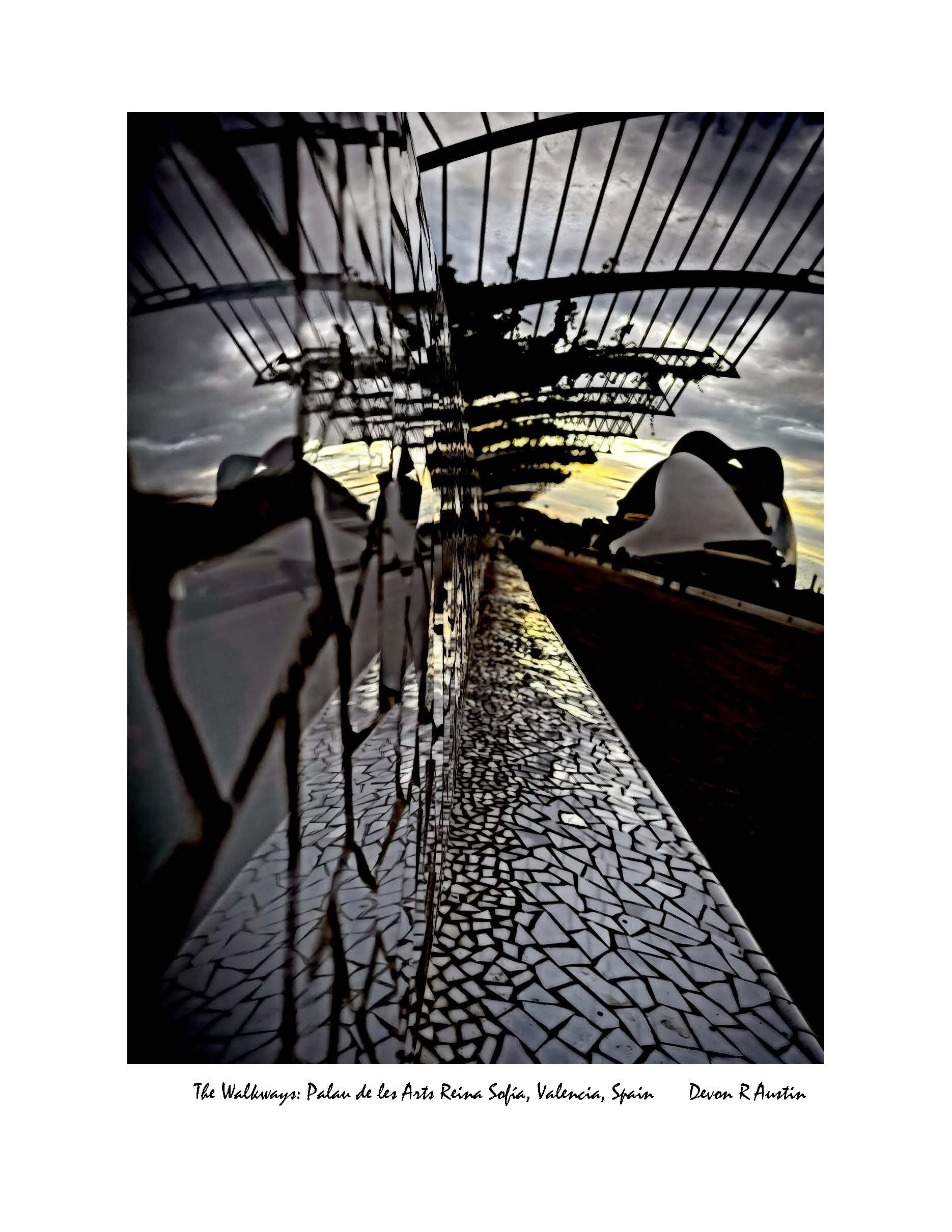 The Walkway To The Palau de Les Arts Sofia Valencia Spain