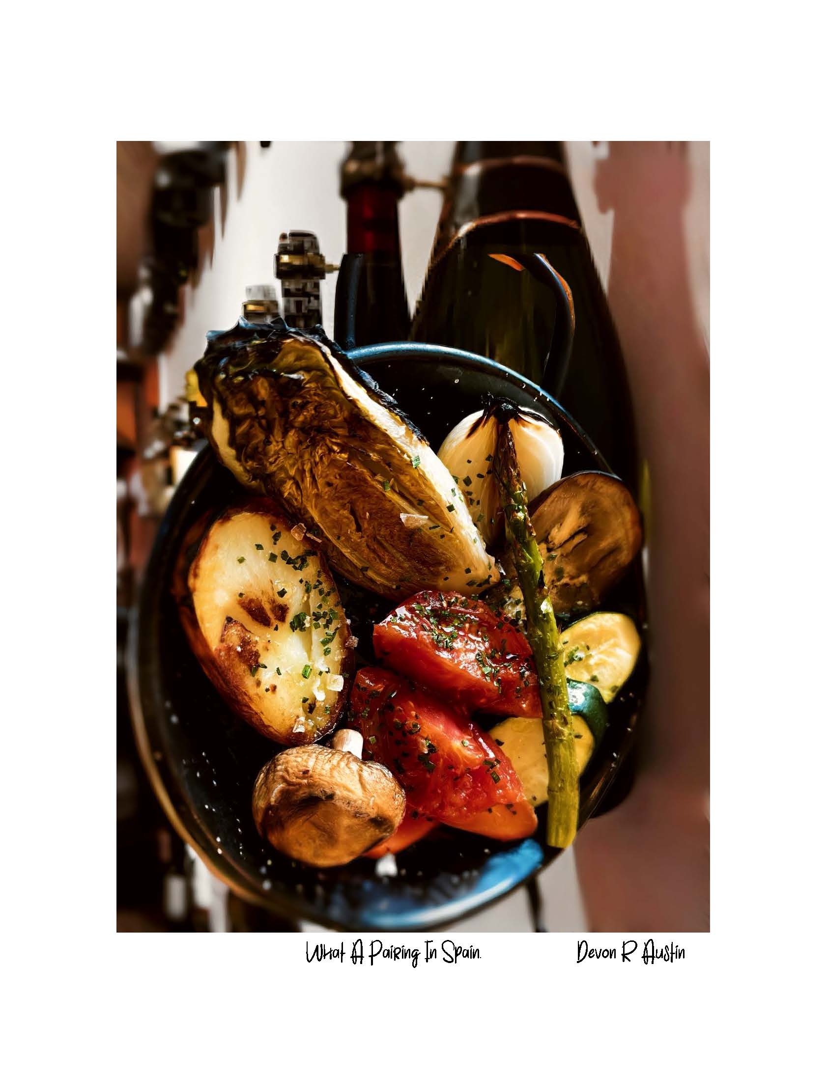 What A Pairing In  Salamanca Spain and Wine With Your Veggies