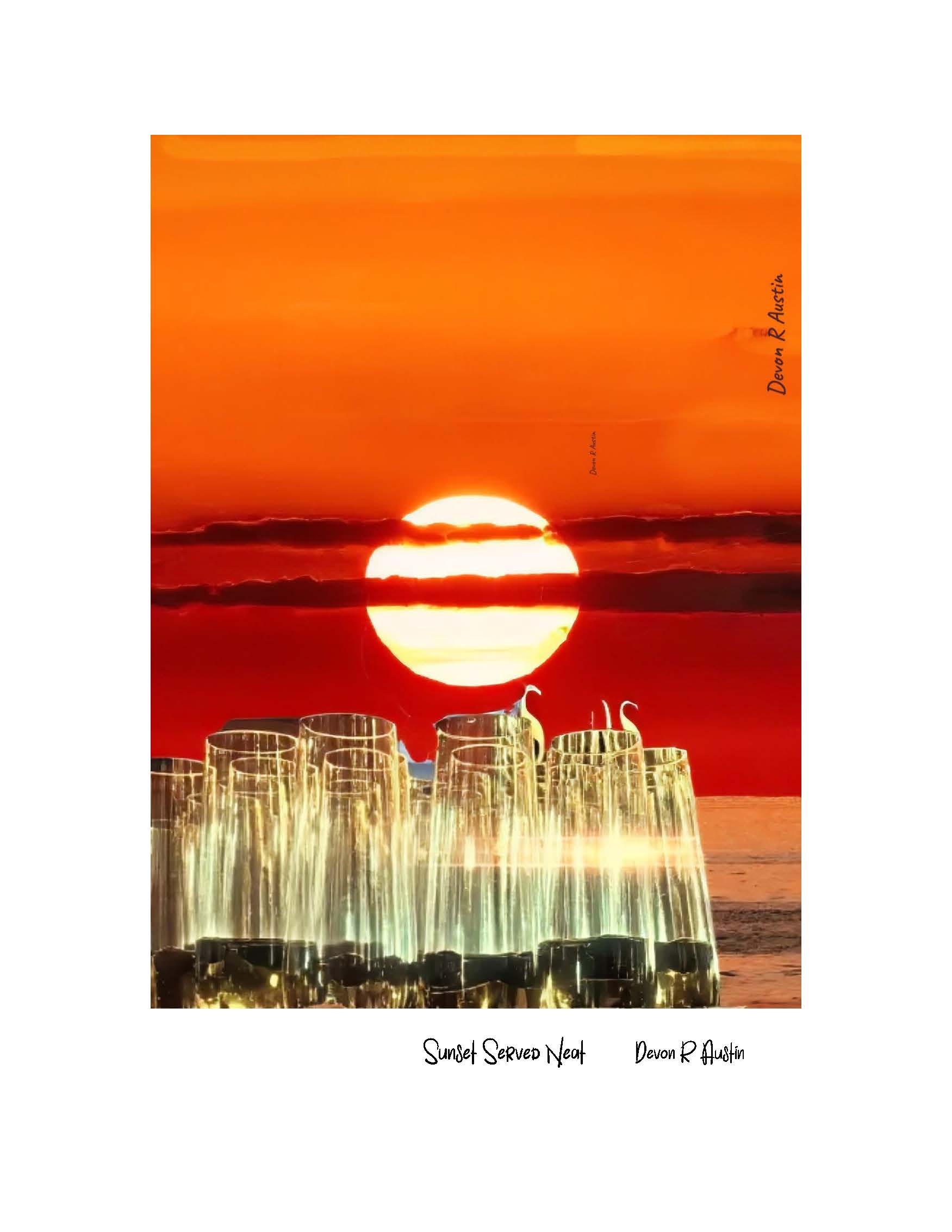 Sunset Served Neat