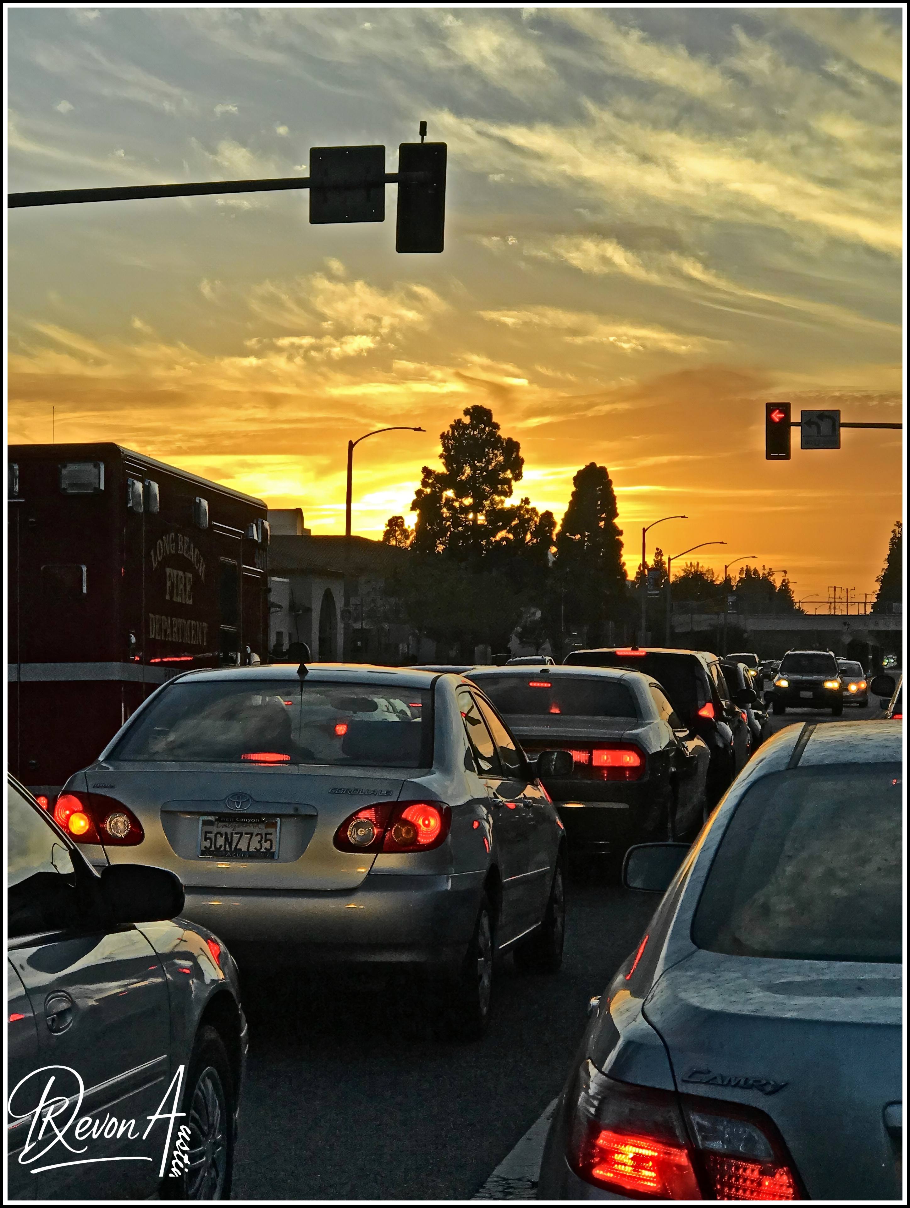 Long Beach Sunset, CA
