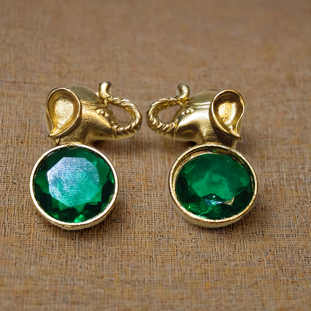 Elephant Stud Earrings
