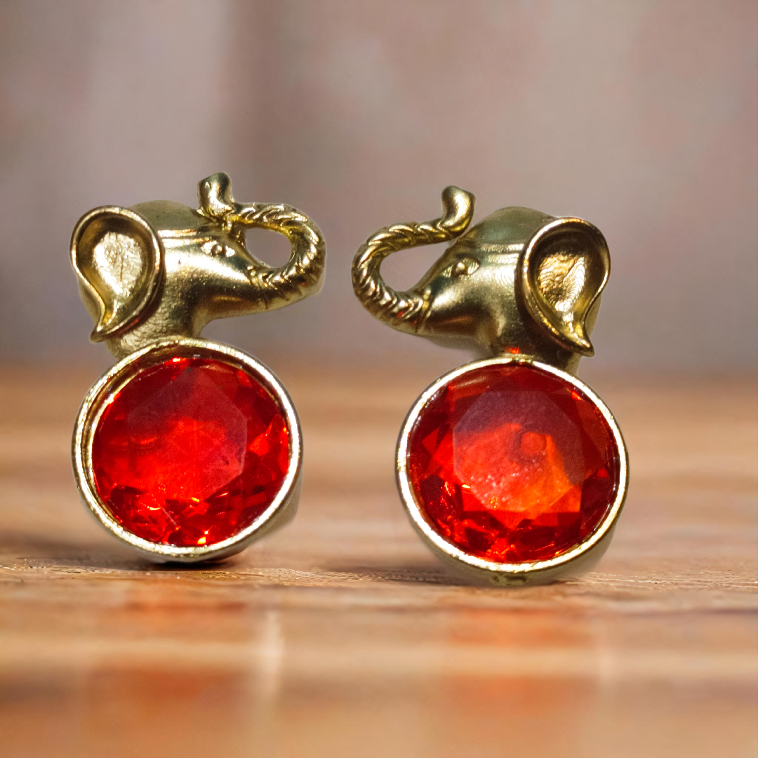 Elephant Stud Earrings