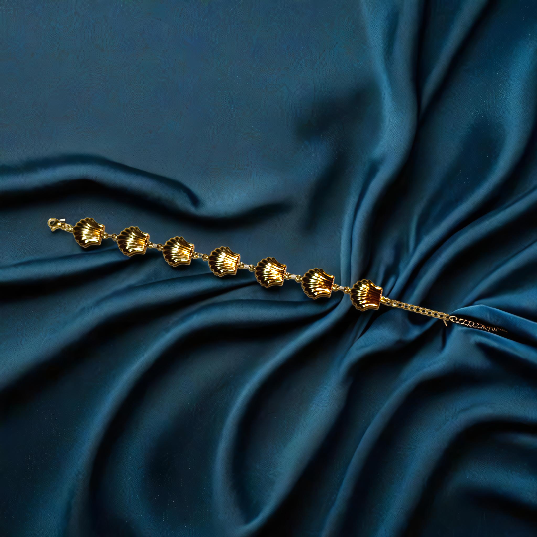 Gold Shell Bracelet