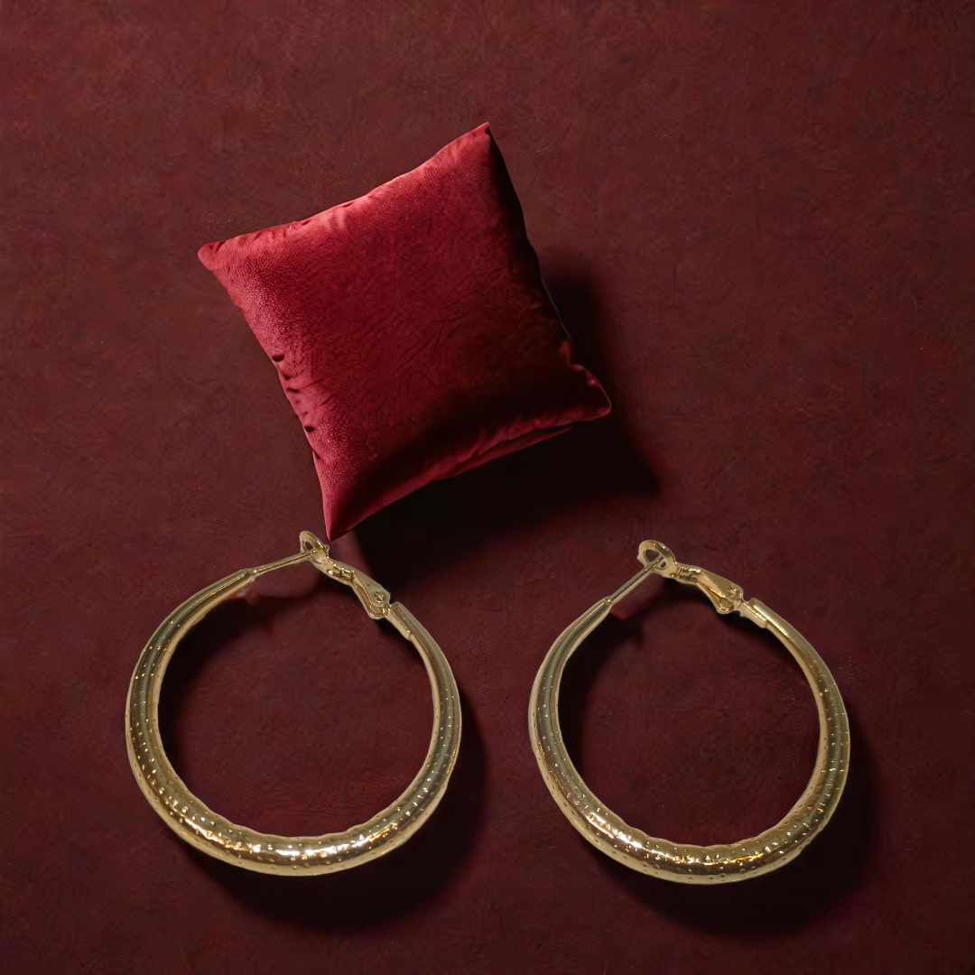 Gold Hoop Earrings