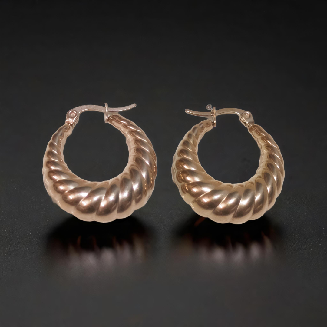 Gold Hoop Earrings