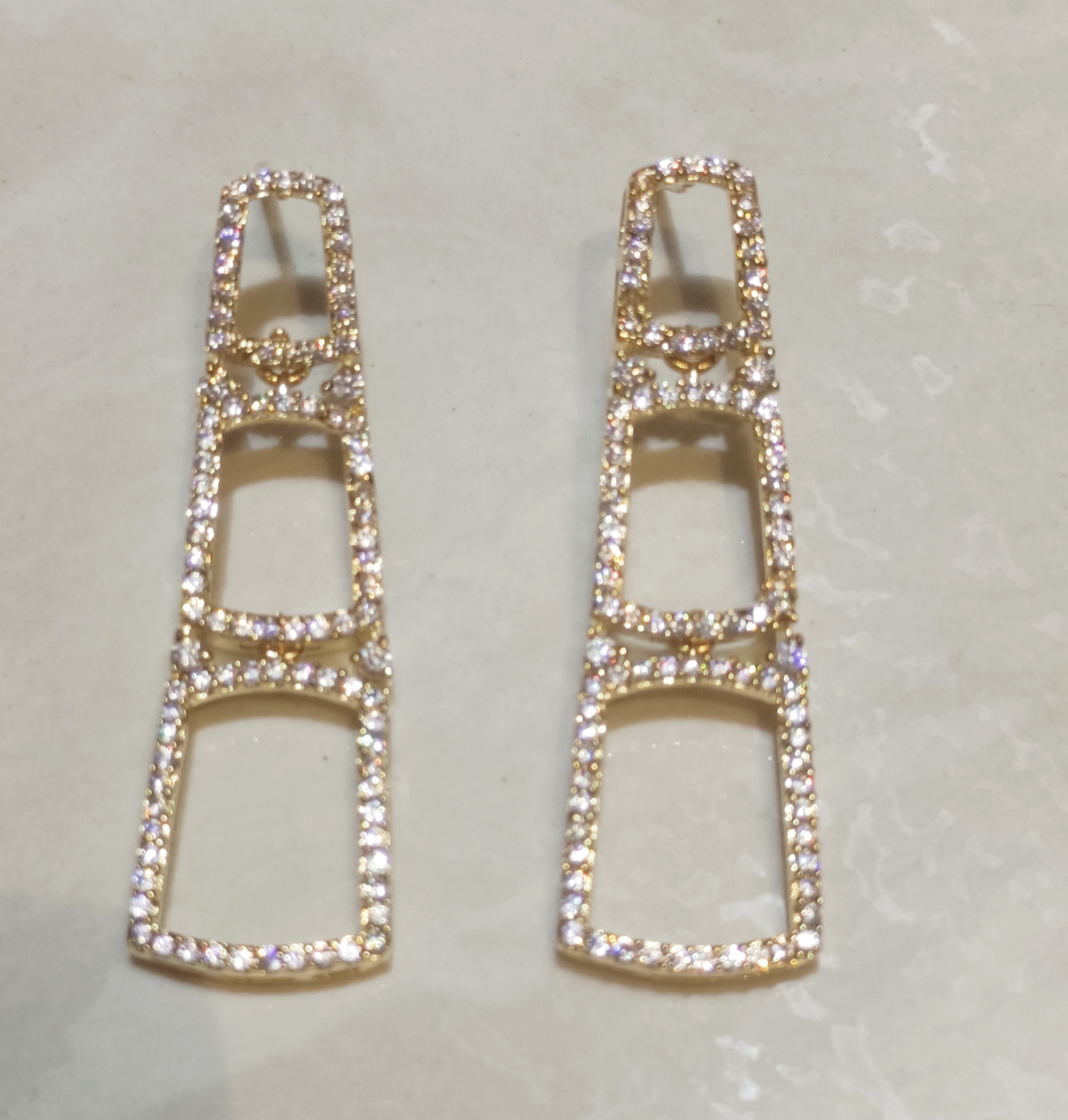 Gold and Diamond Jewelry Set