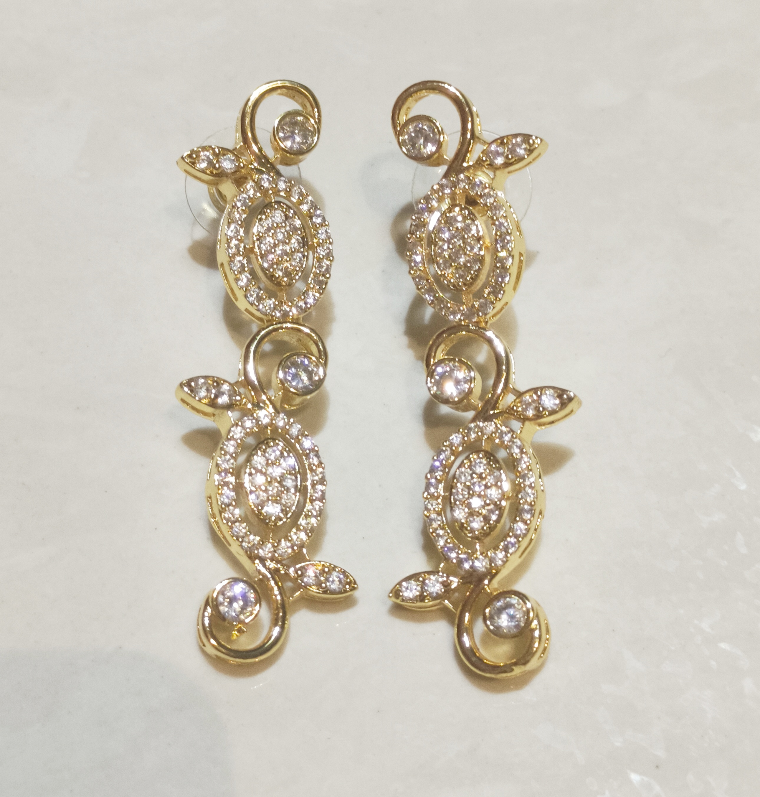 Gold and Diamond Jewelry Set