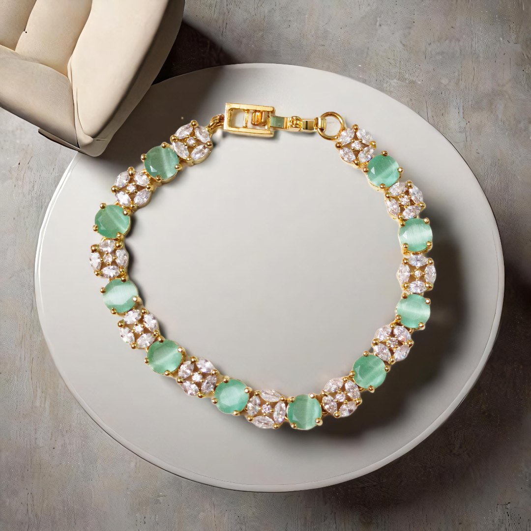 Elegant Gemstone Bracelet