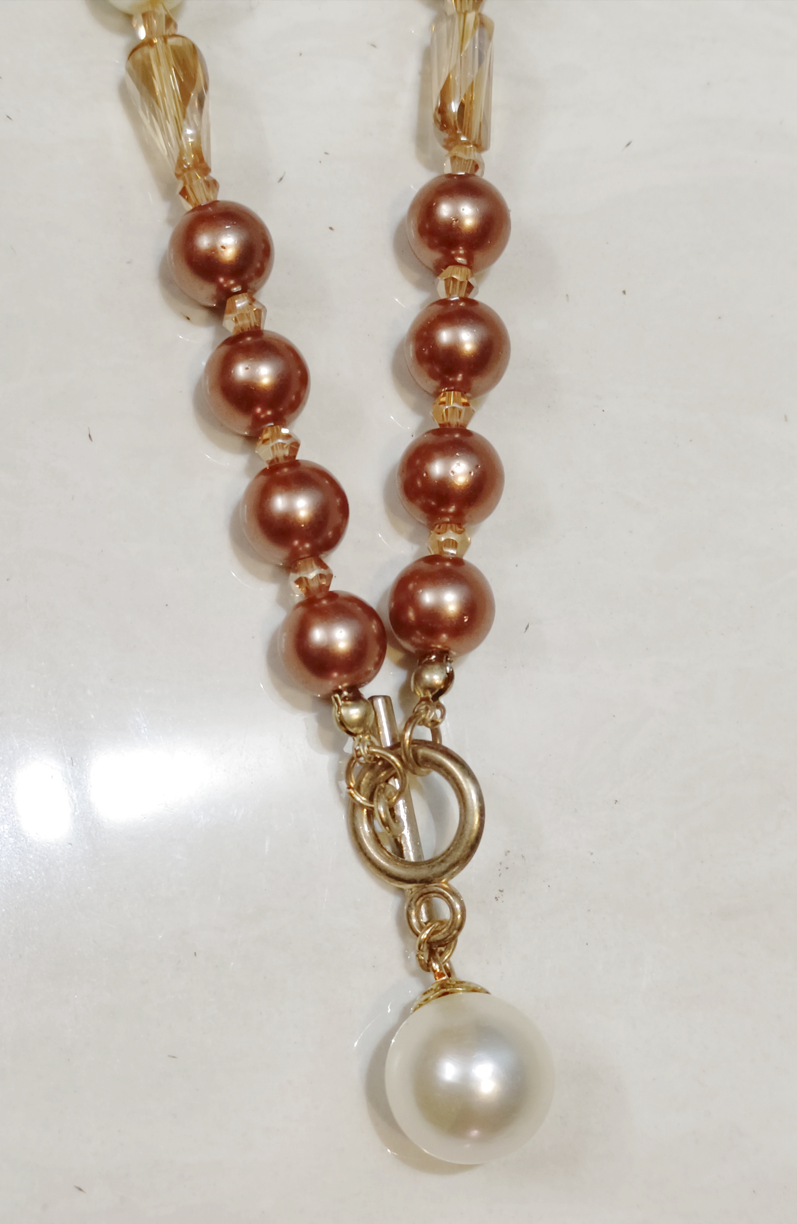 Pearl Beaded Necklace