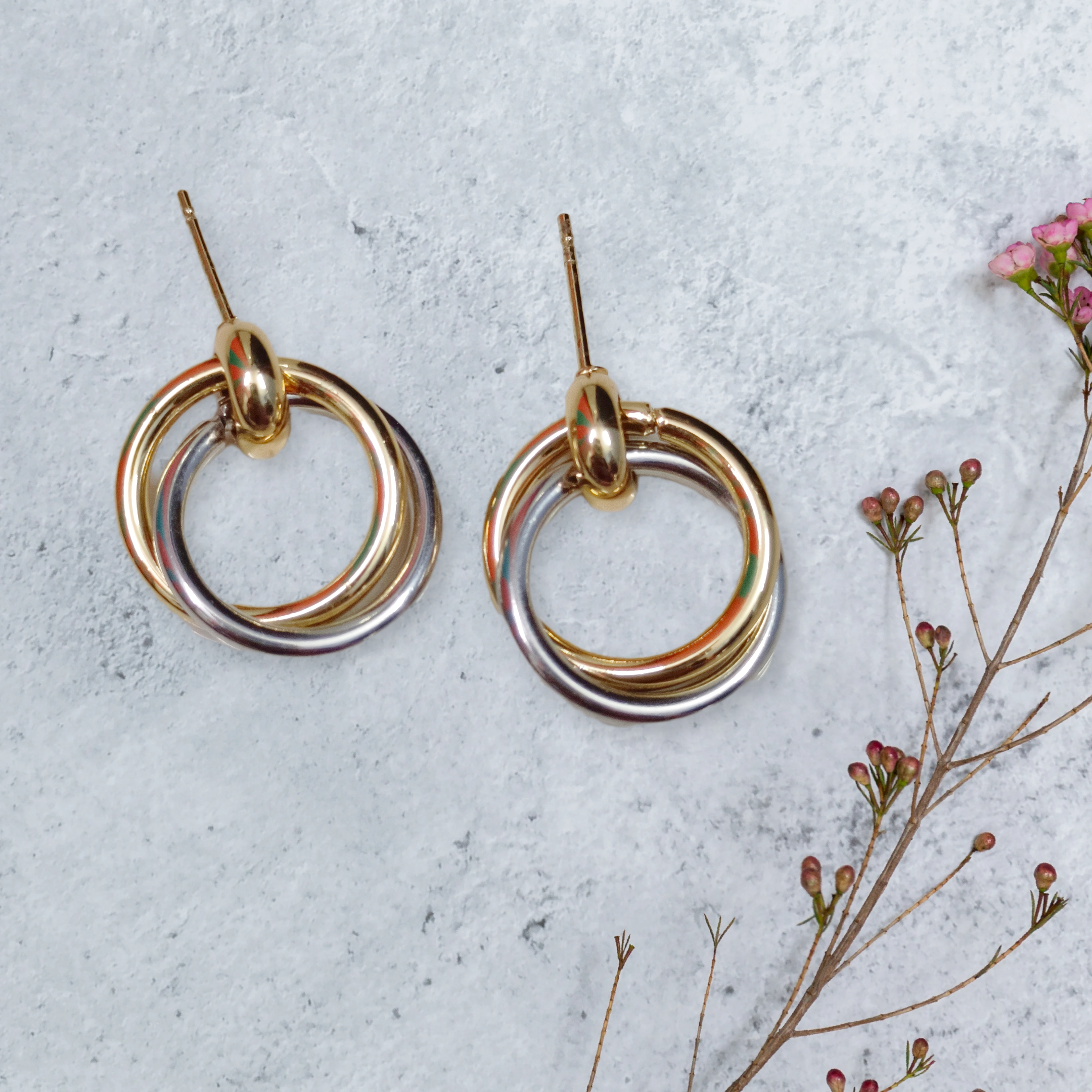 Gold Hoop Earrings