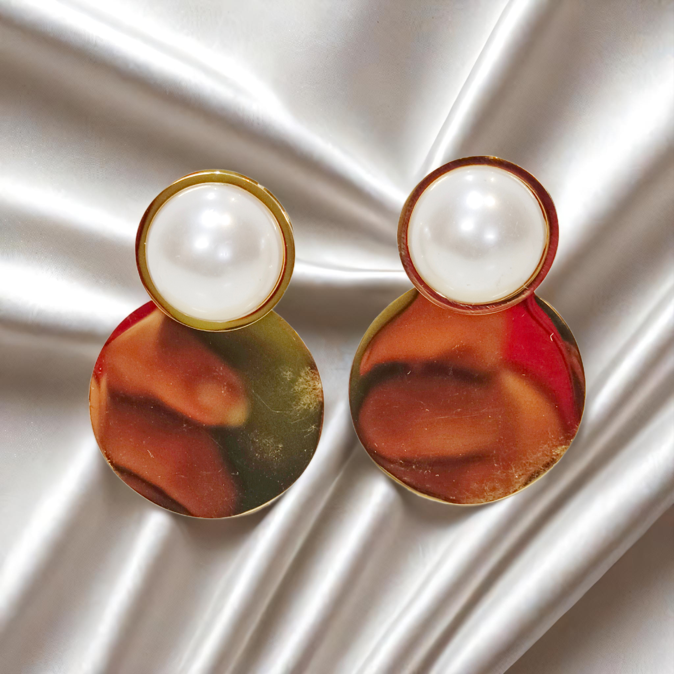 Elegant Pearl Drop Earrings