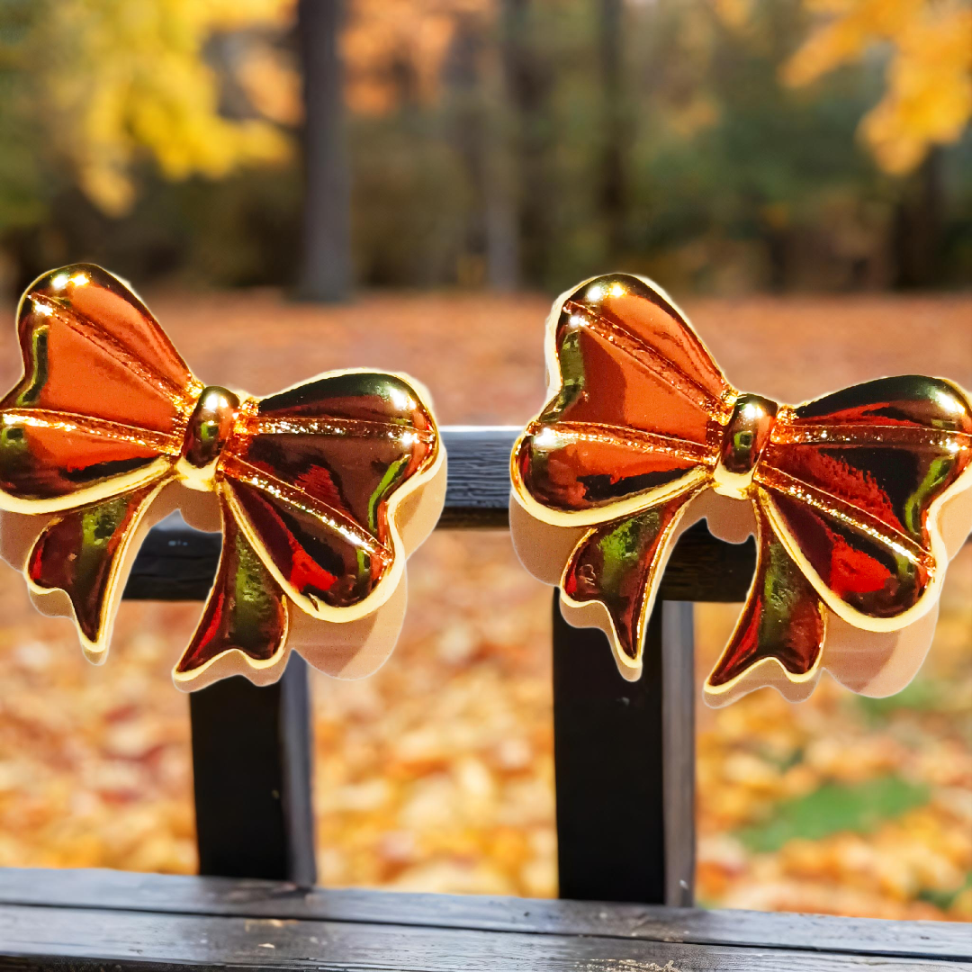 Golden Bow Decorations