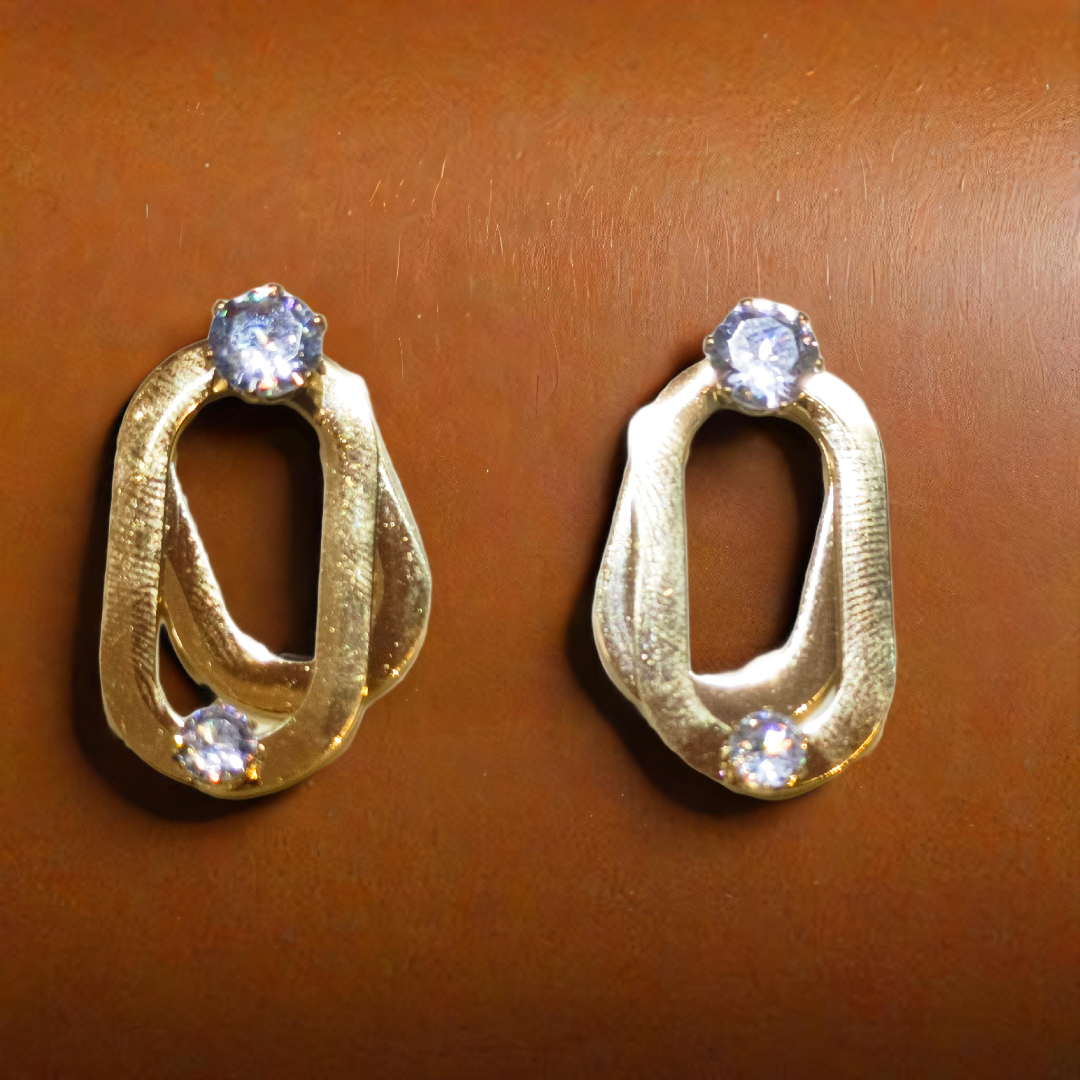 Elegant Gold Earrings