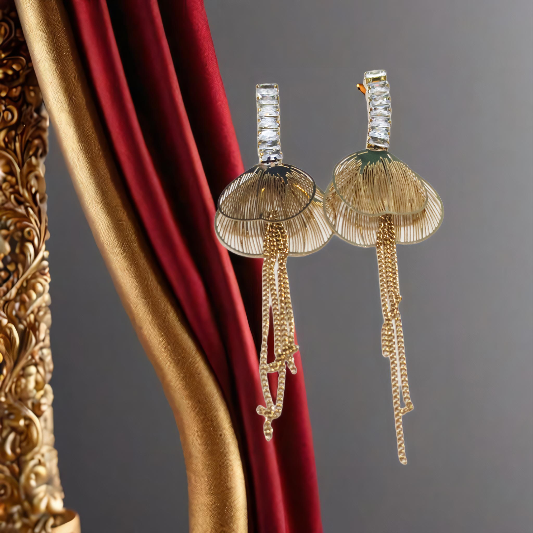 Elegant Jellyfish Earrings