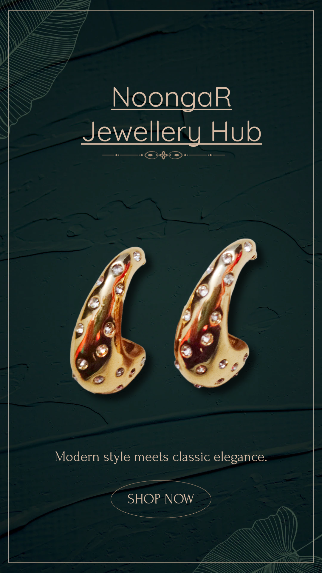 Elegant Gold Earrings