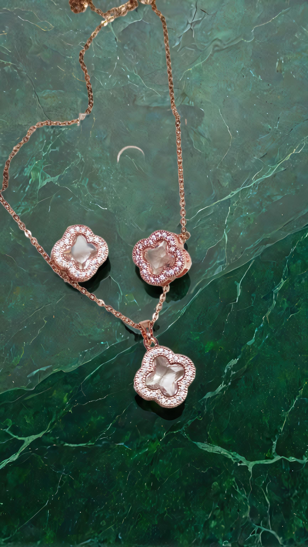 Elegant Pearl Jewelry Set