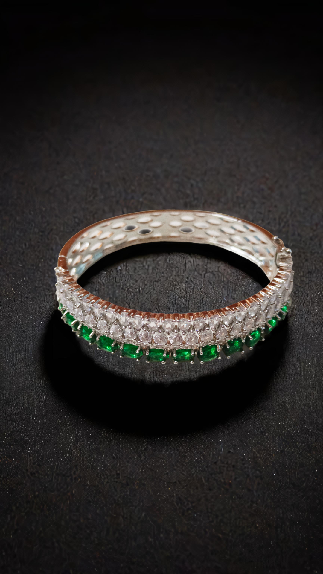 Emerald and Diamond Bracelet