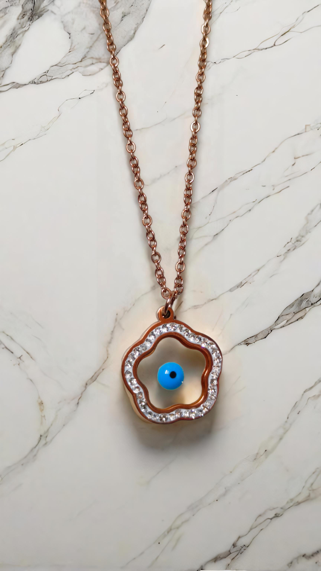 Elegant Rose Gold Necklace