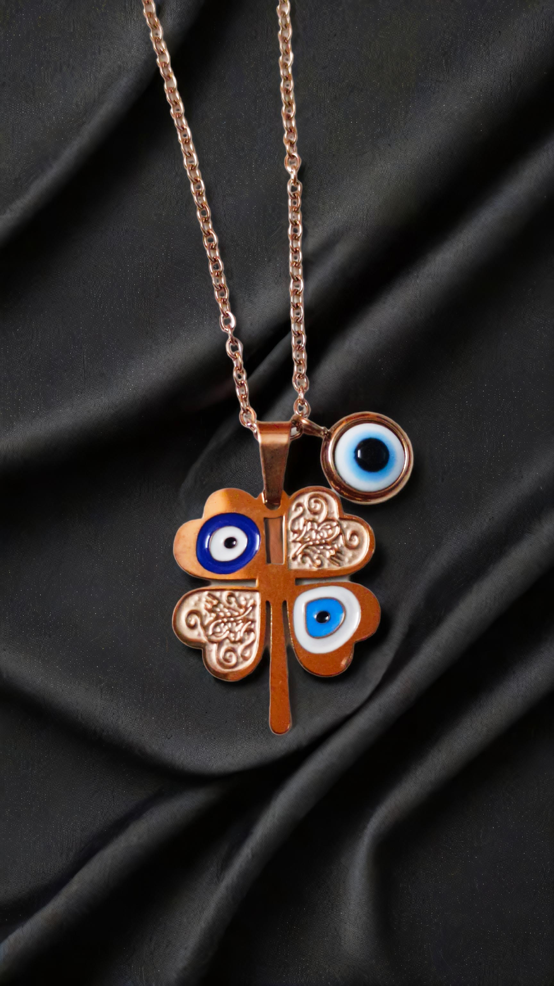 Four-Leaf Clover Pendant Necklace