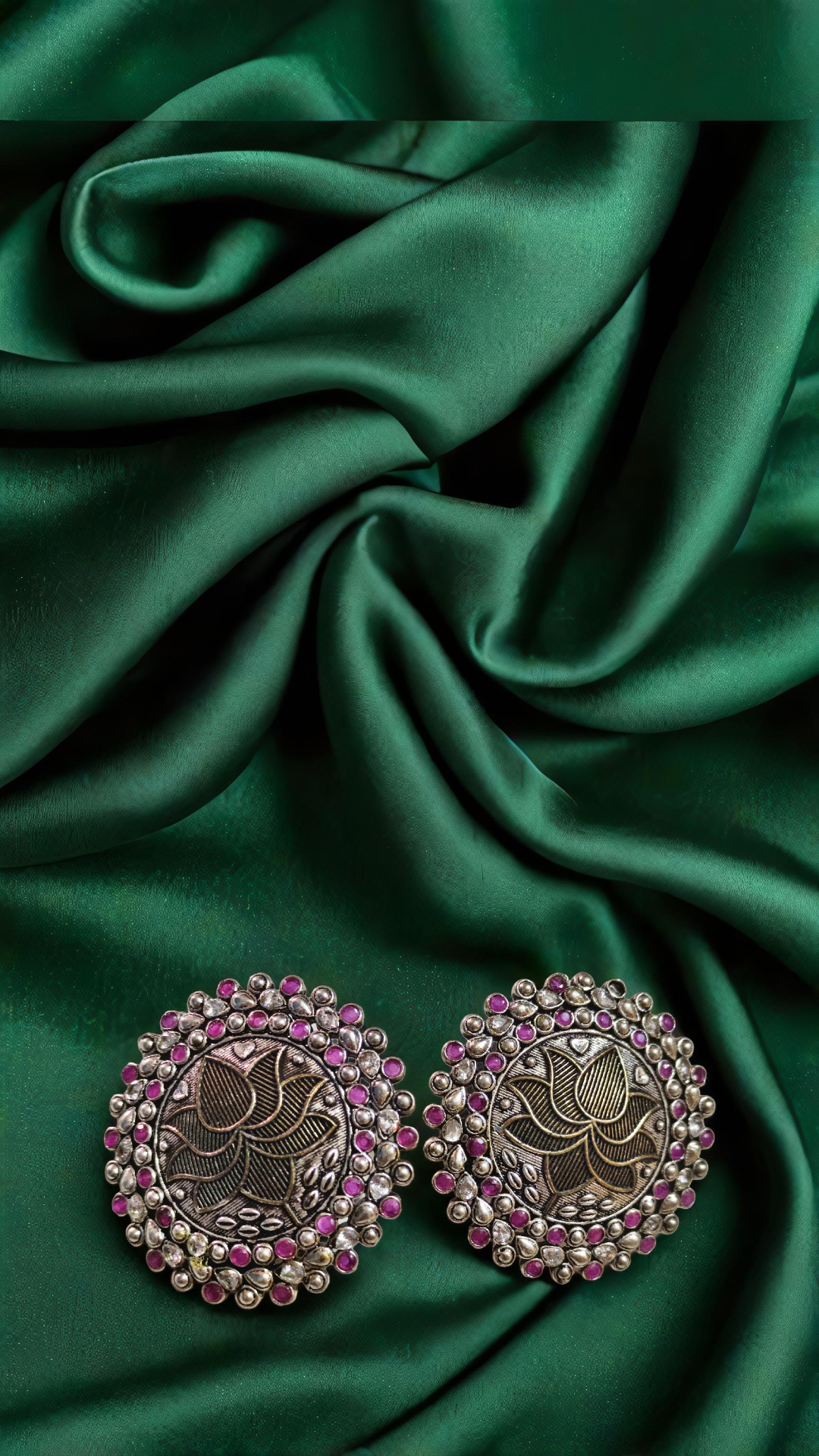 Antique Silver Earrings