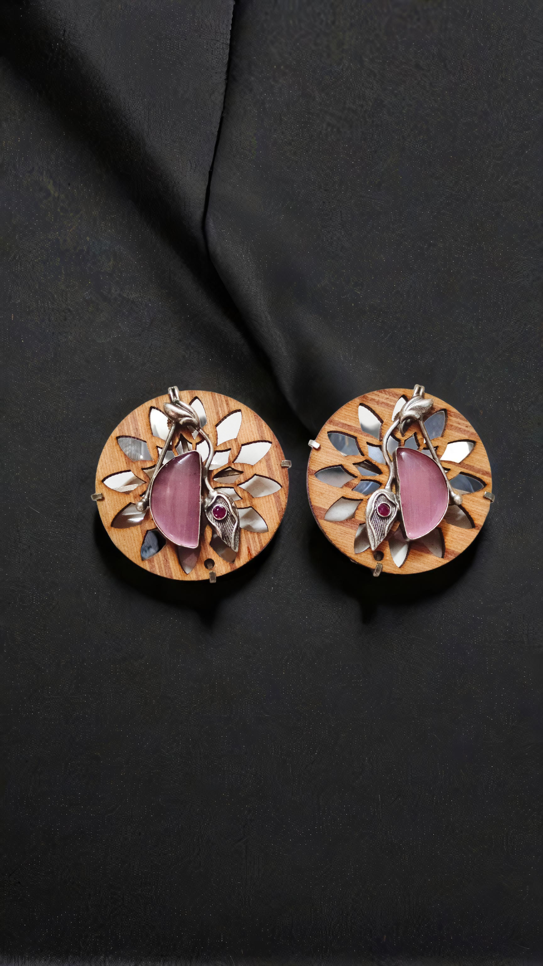 Handcrafted Wooden Earrings