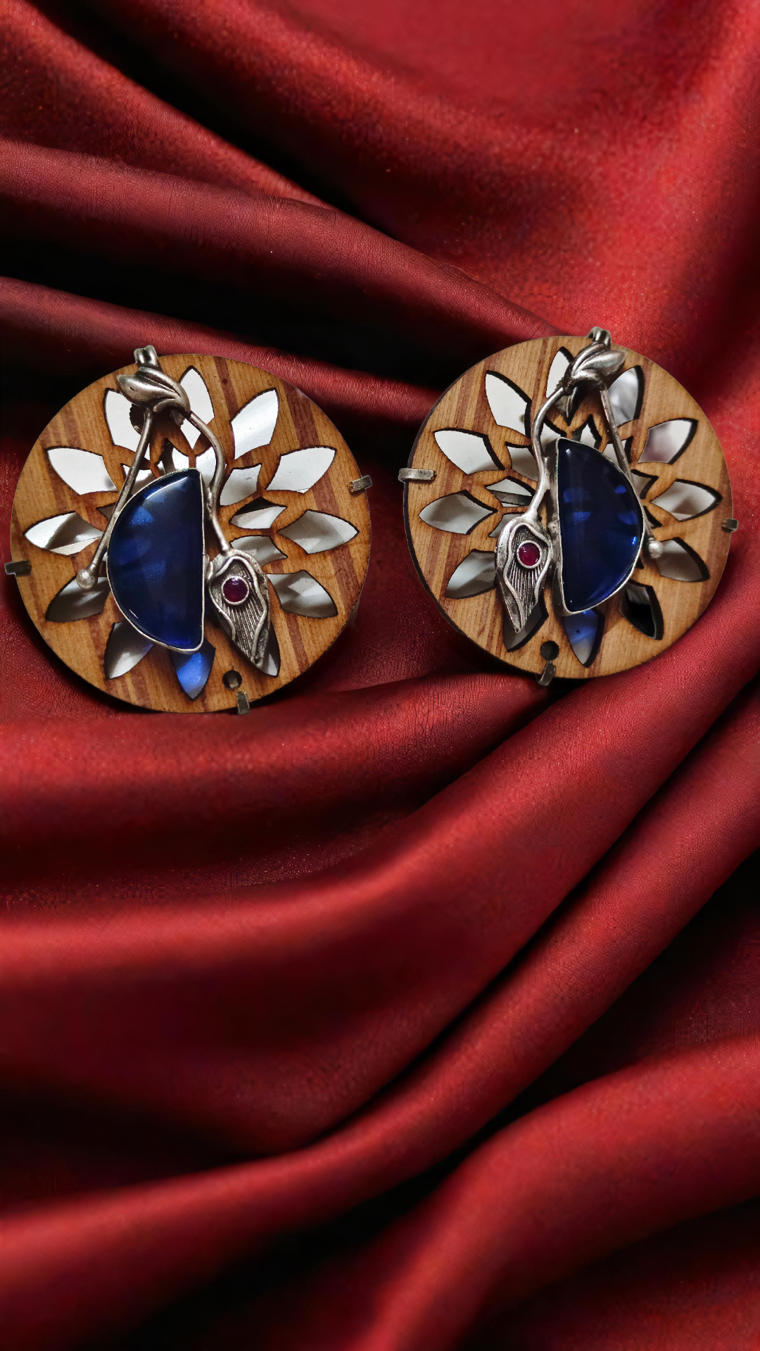 Handcrafted Wooden Earrings