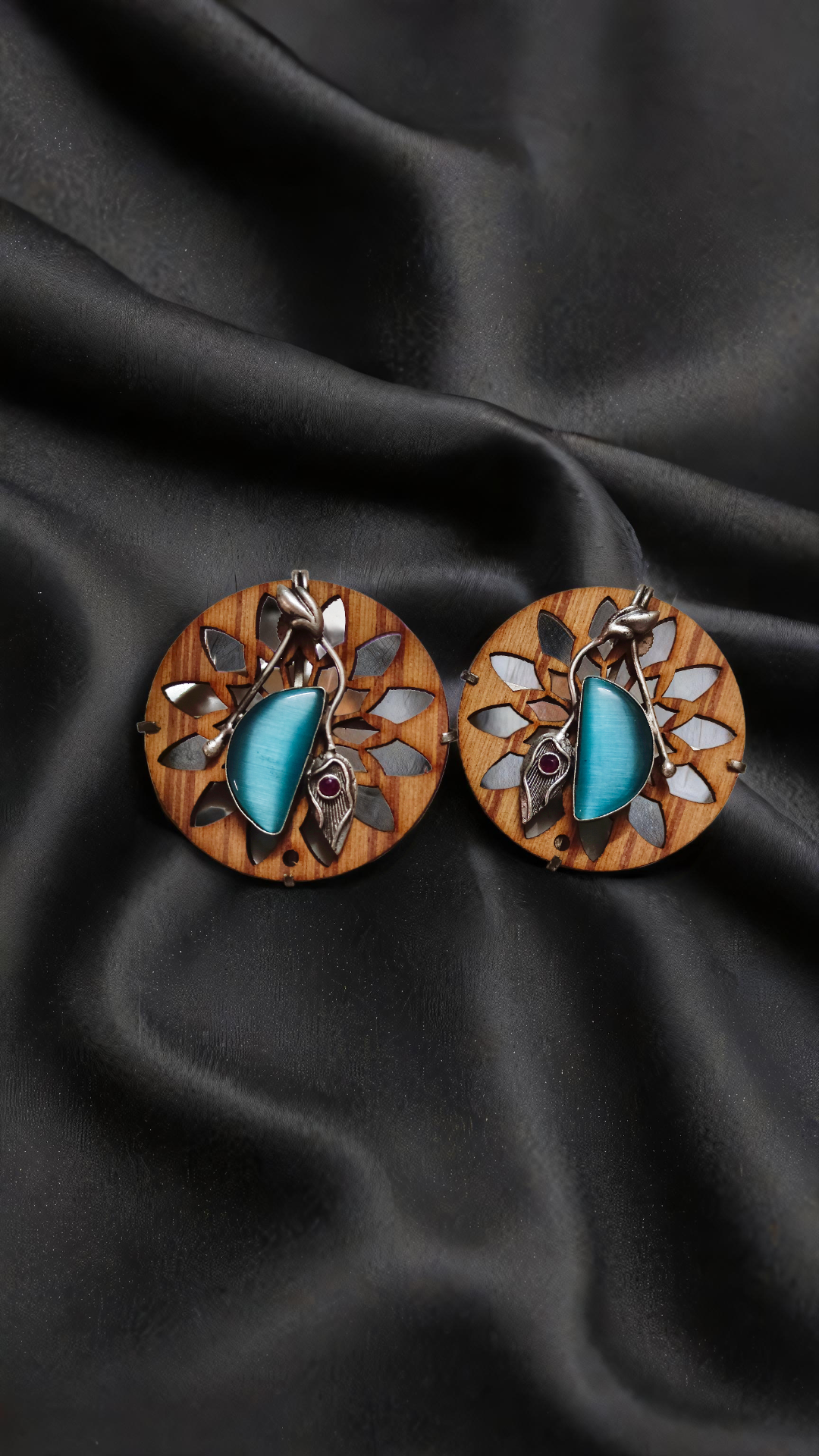 Handcrafted Wooden Earrings