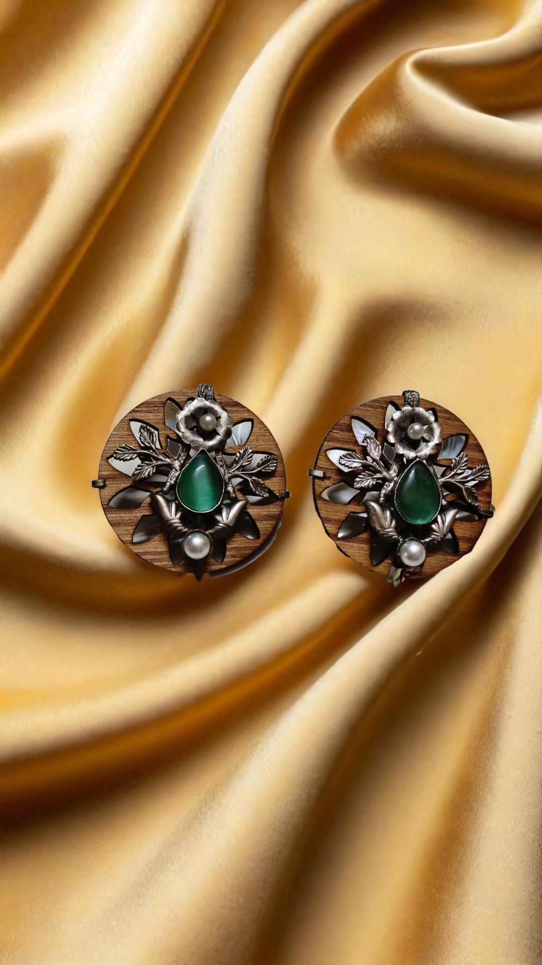 Handcrafted Wooden Earrings