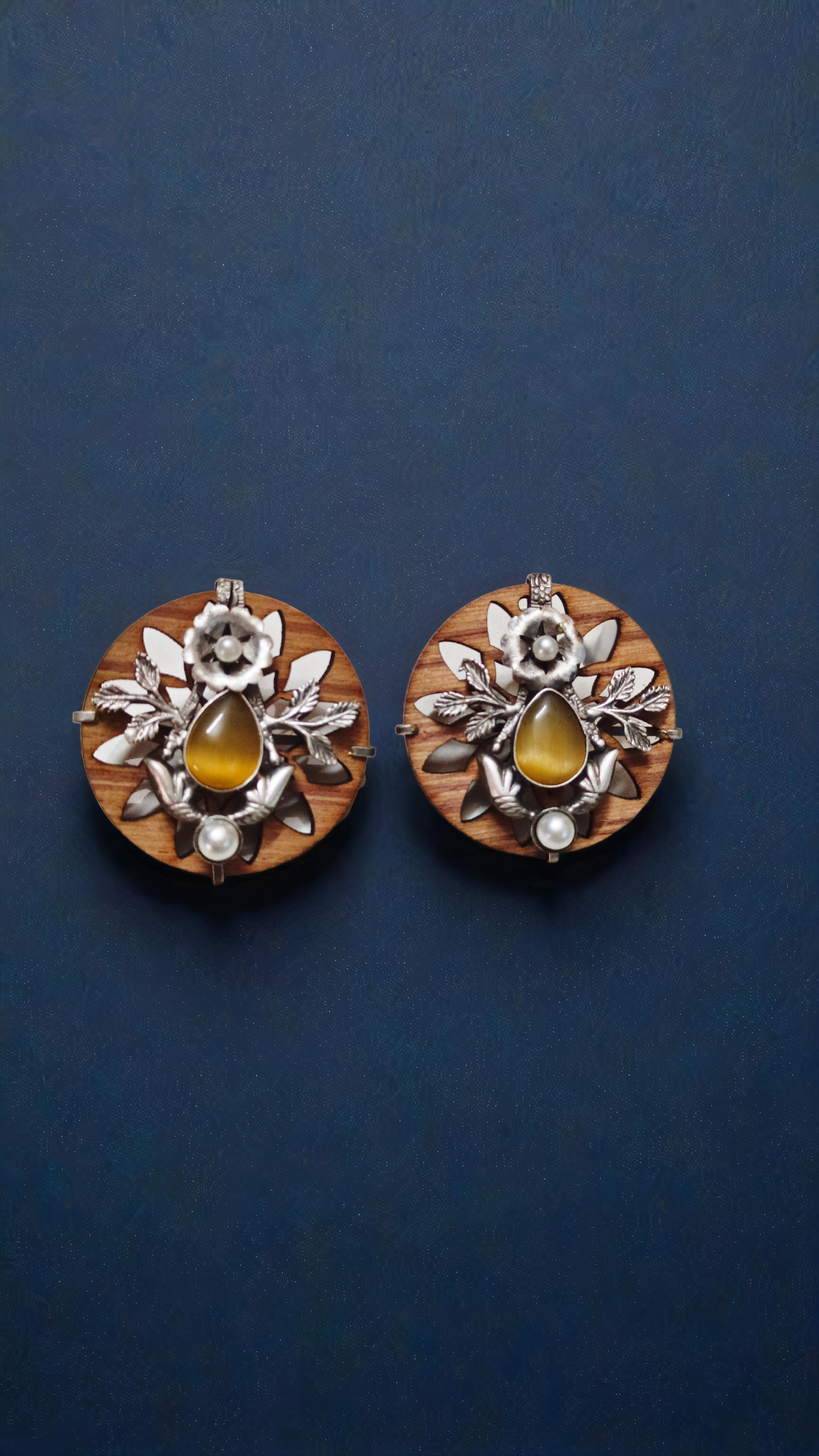 Handcrafted Floral Earrings