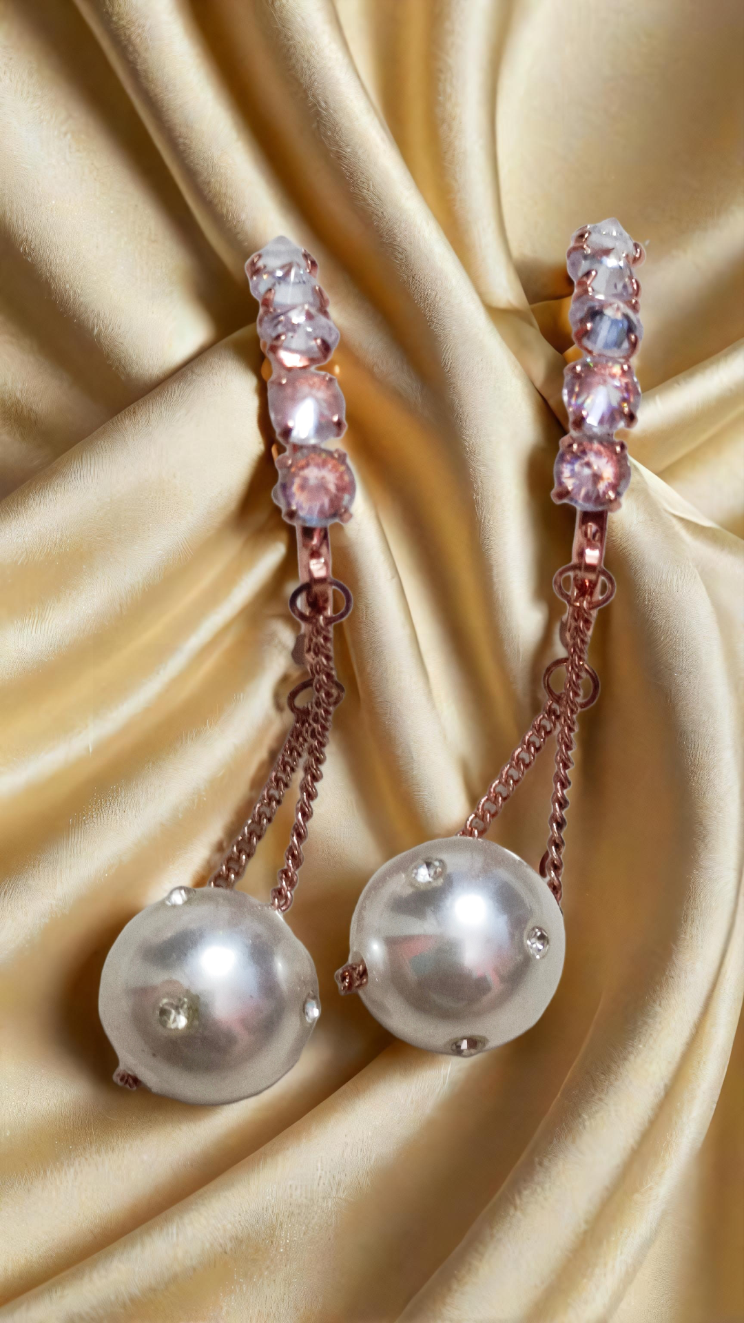 Elegant Pearl Drop Earrings