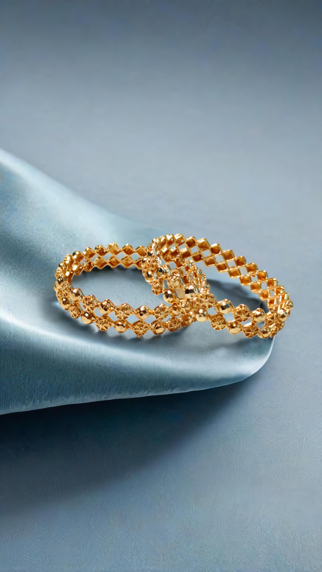 Elegant Gold Bracelets kakon 24 inchi