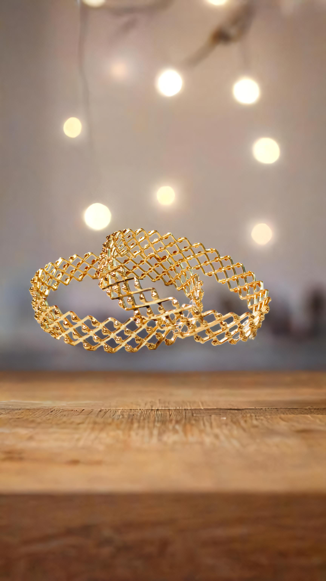 Elegant Gold Bangles KAKON