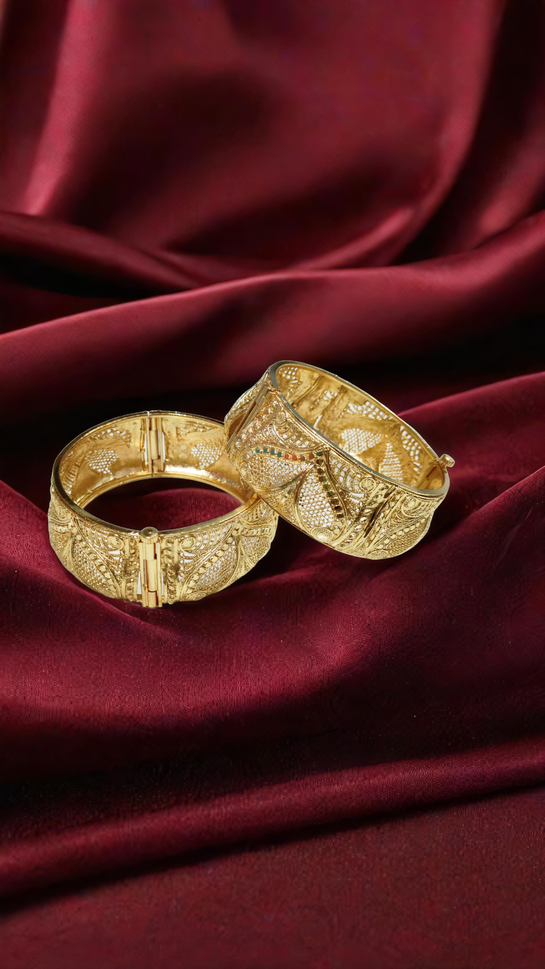 Elegant Gold Bangles