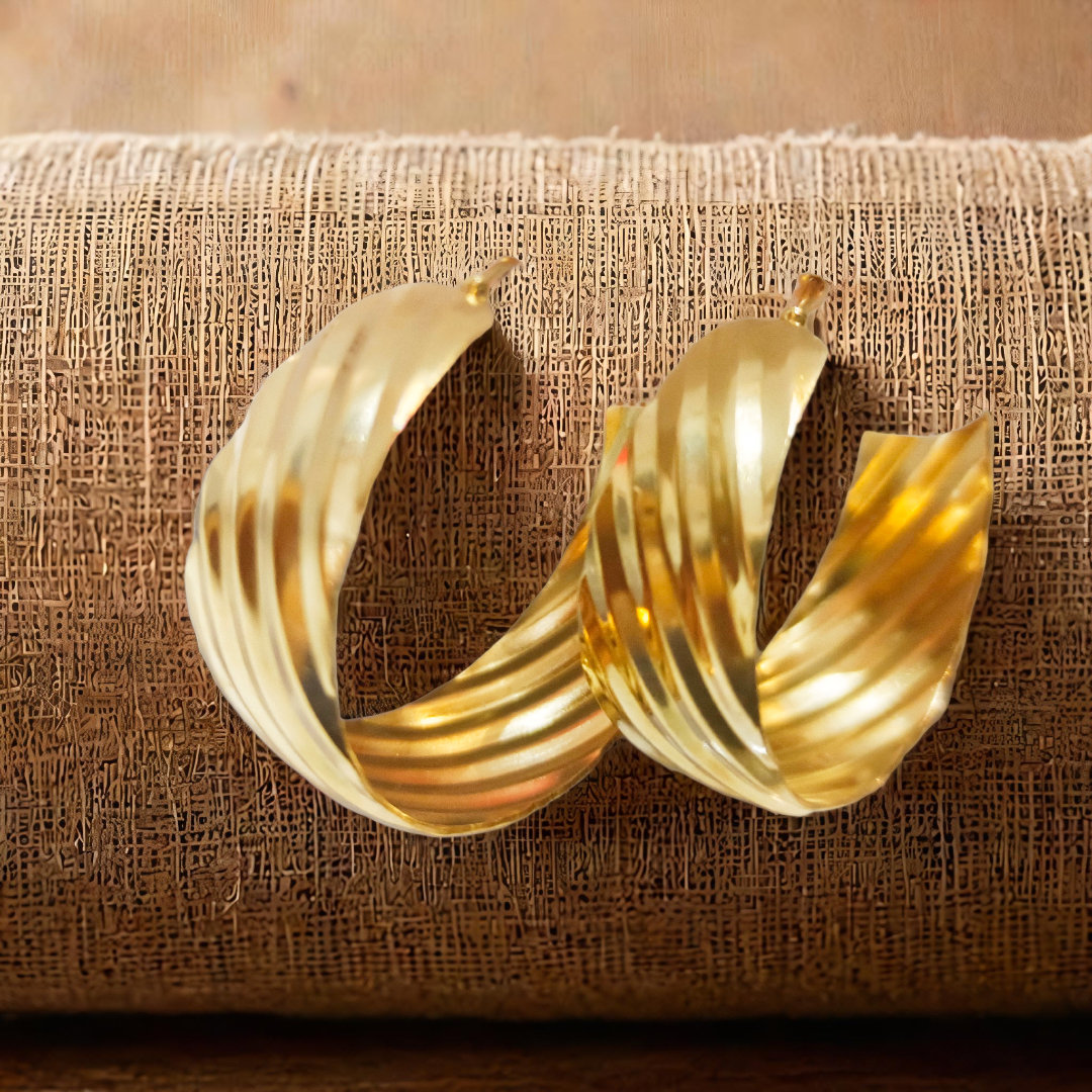 ANTI TURNISH Hoop Earrings