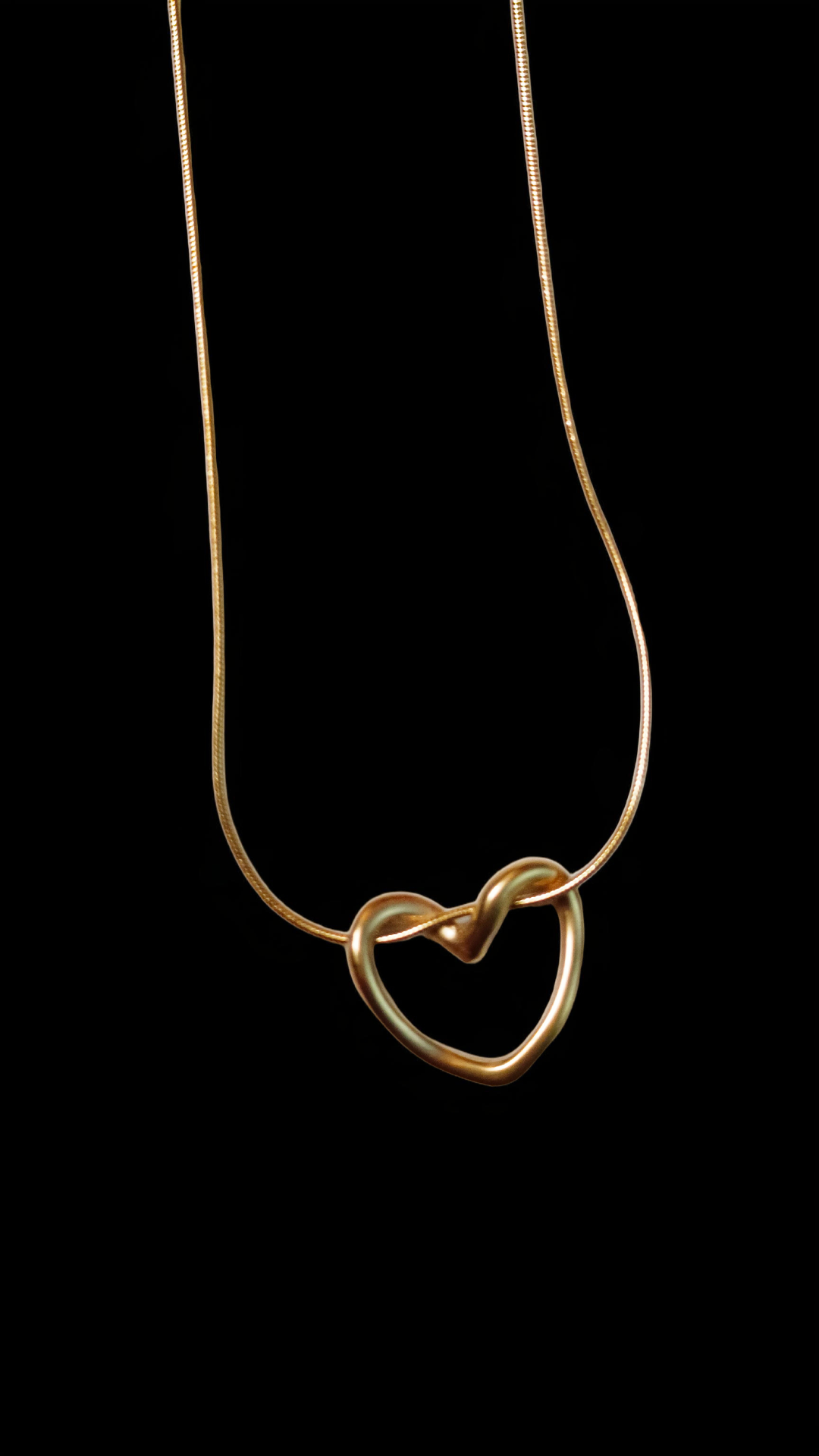 Gold Heart Necklace