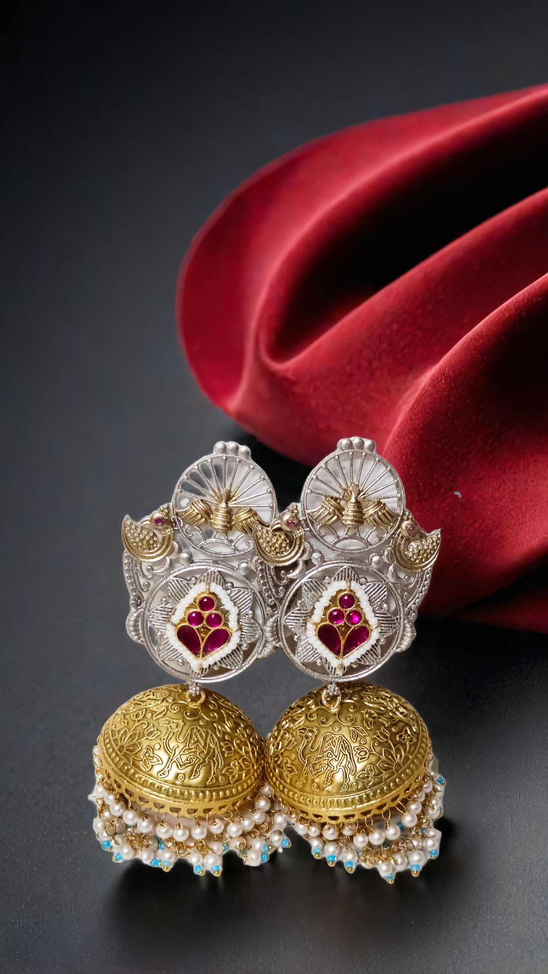 Traditional Jhumka Earrings
