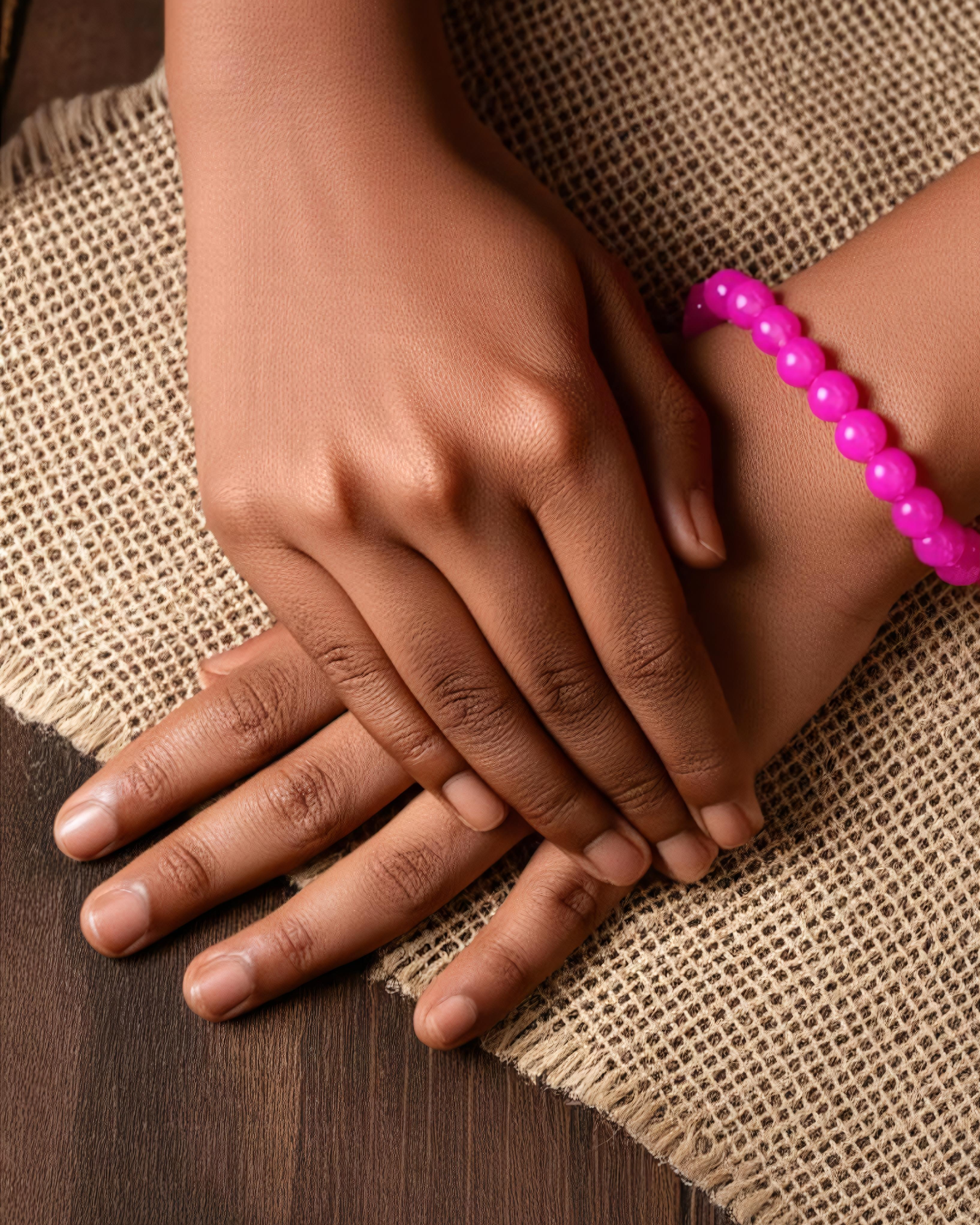Pink Beaded Bracelet
